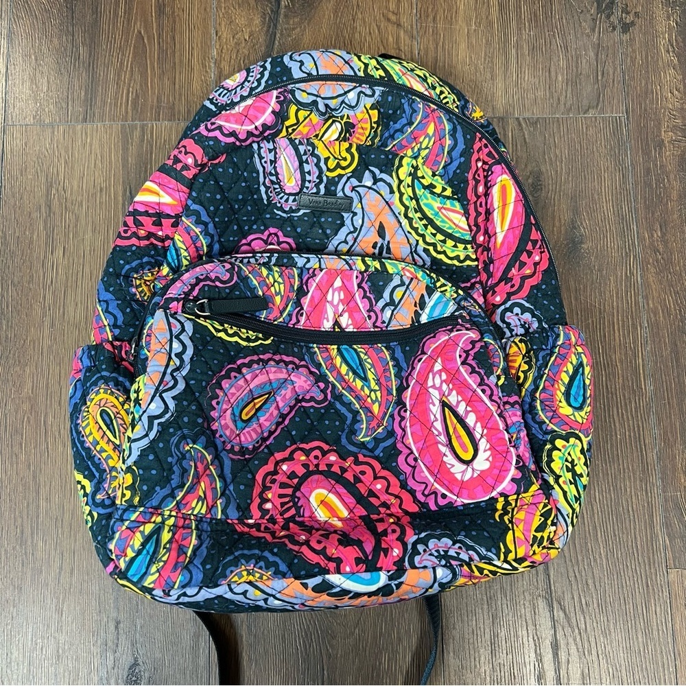 Vera‎ Bradley Essential Backpack in Twilight Paisley